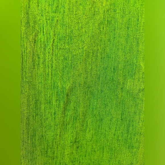 KALIYANA Green Linen Asymmetrical Dress S/M - Picture 2 of 12